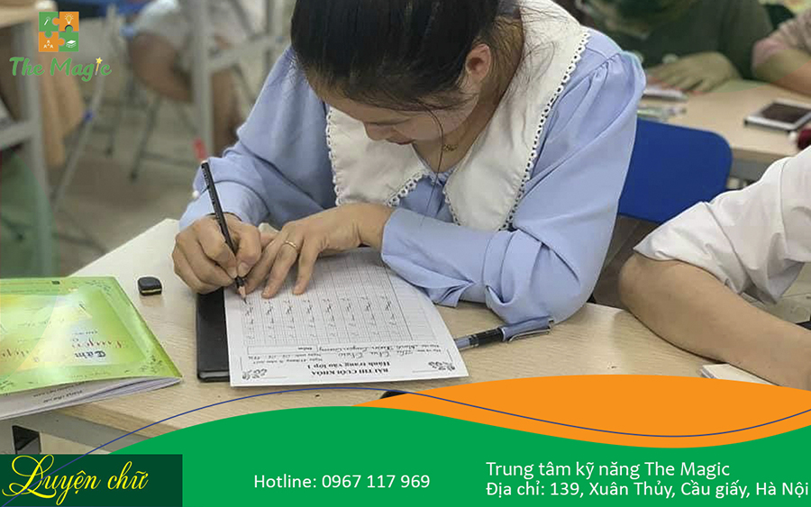 nội dung luyện viết chữ đẹp