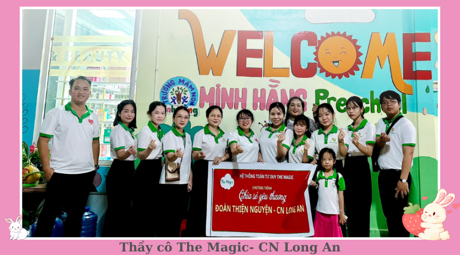 thầy cô giáo công tác tại trung tâm kỹ năng The Magic